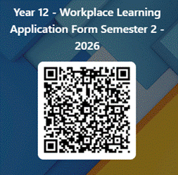 Year 12 - Workplace Learning Application Form Semester 2 - 2026