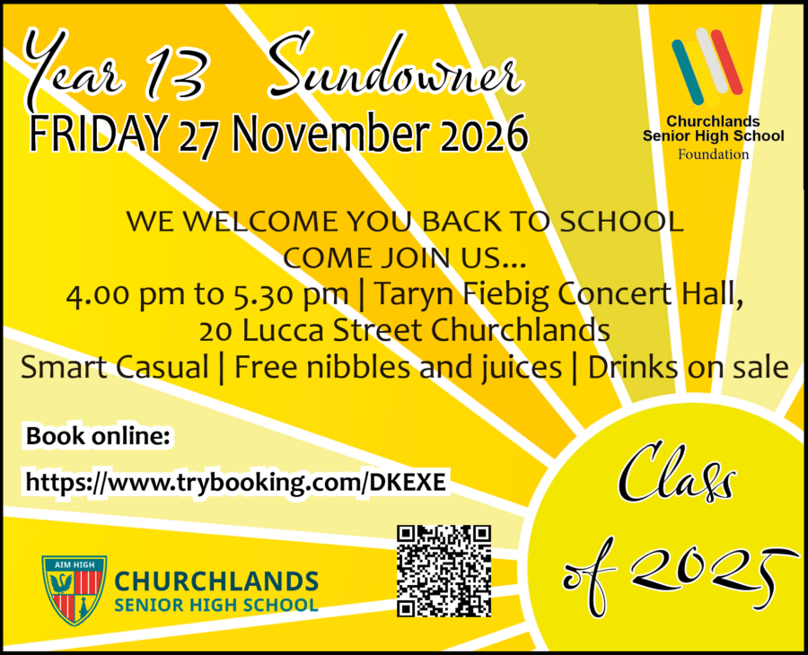 Class of 2025 - Year 13 Sundowner