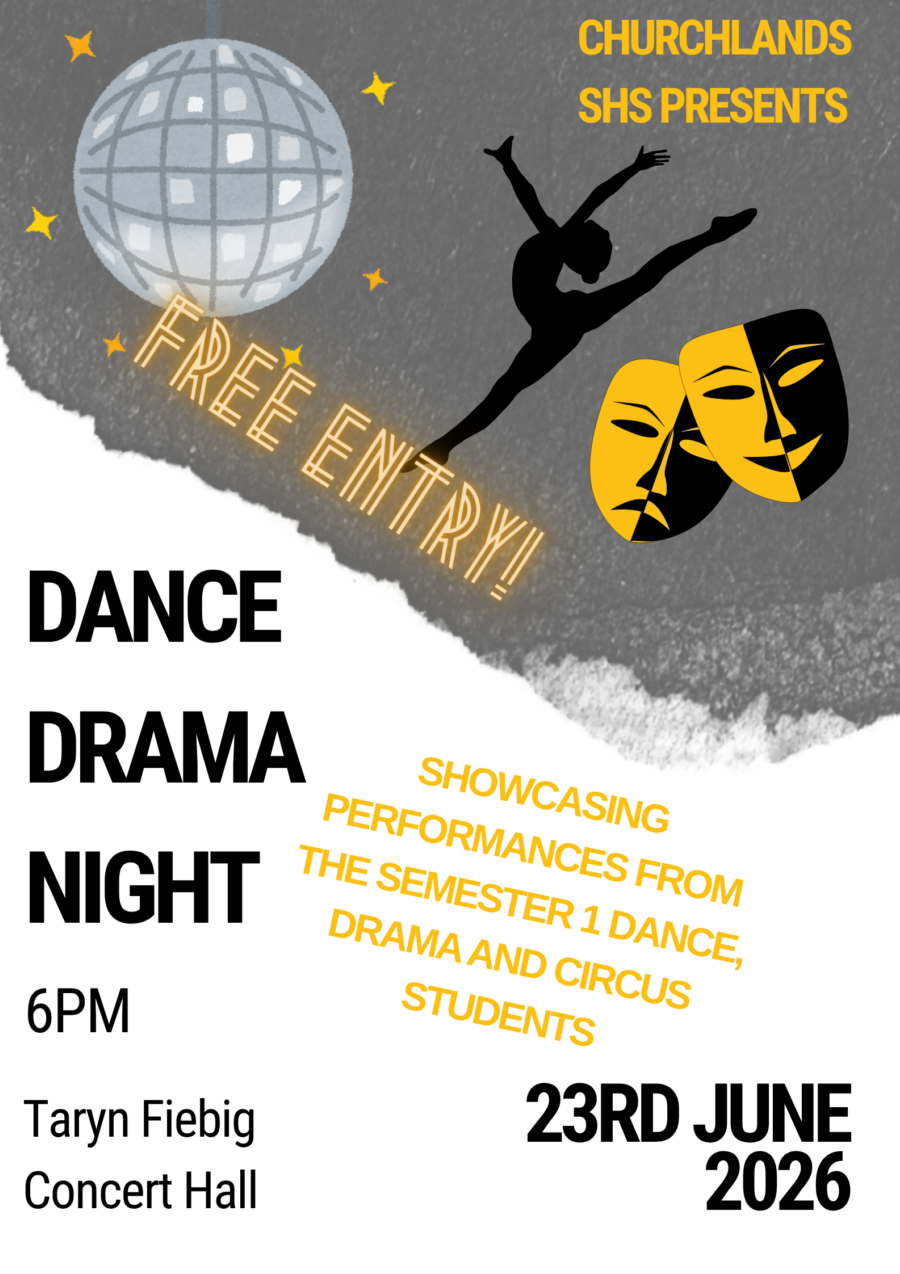 Dance Drama Night Flyer