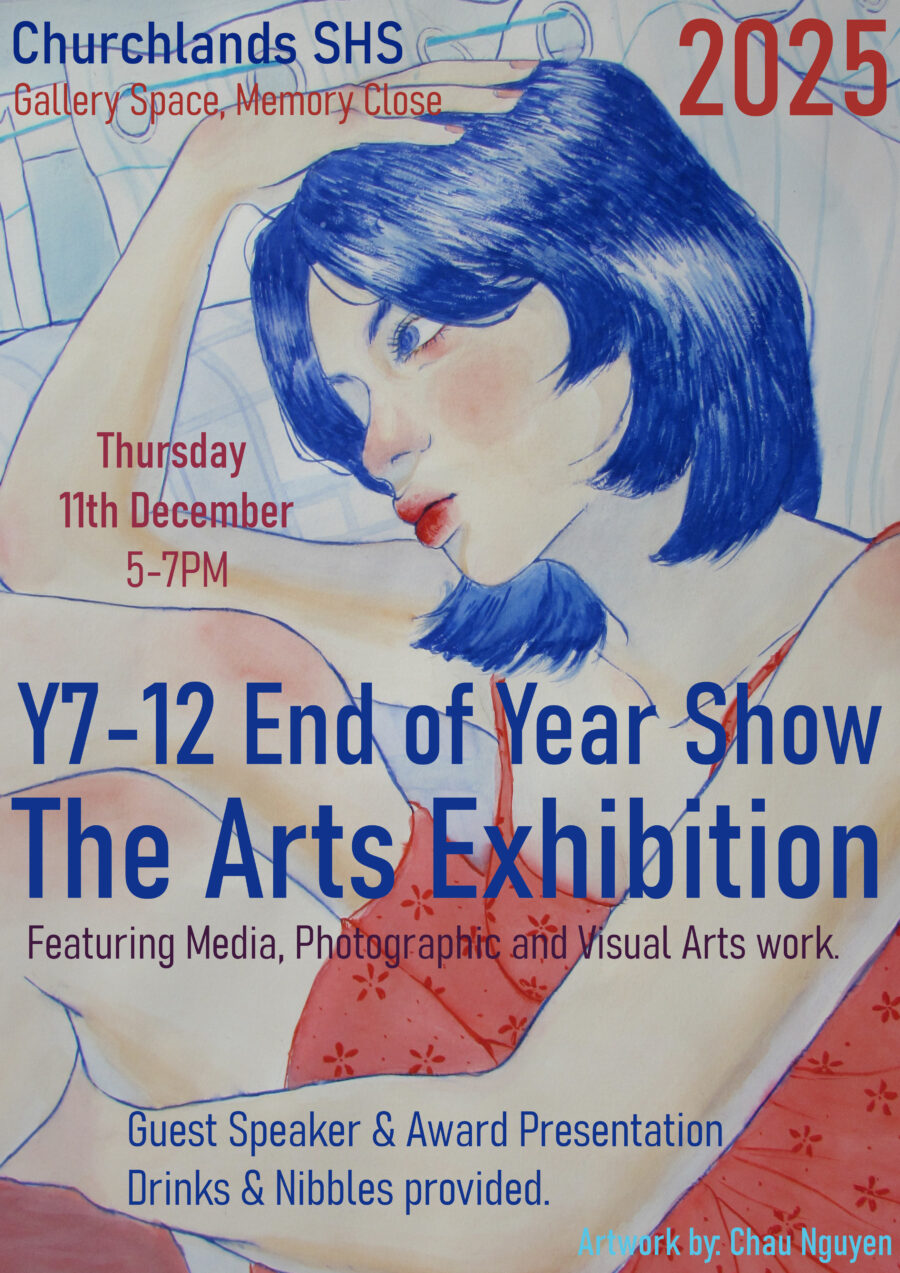 Arts End of Year Exhibition 2025 – Save the Date
