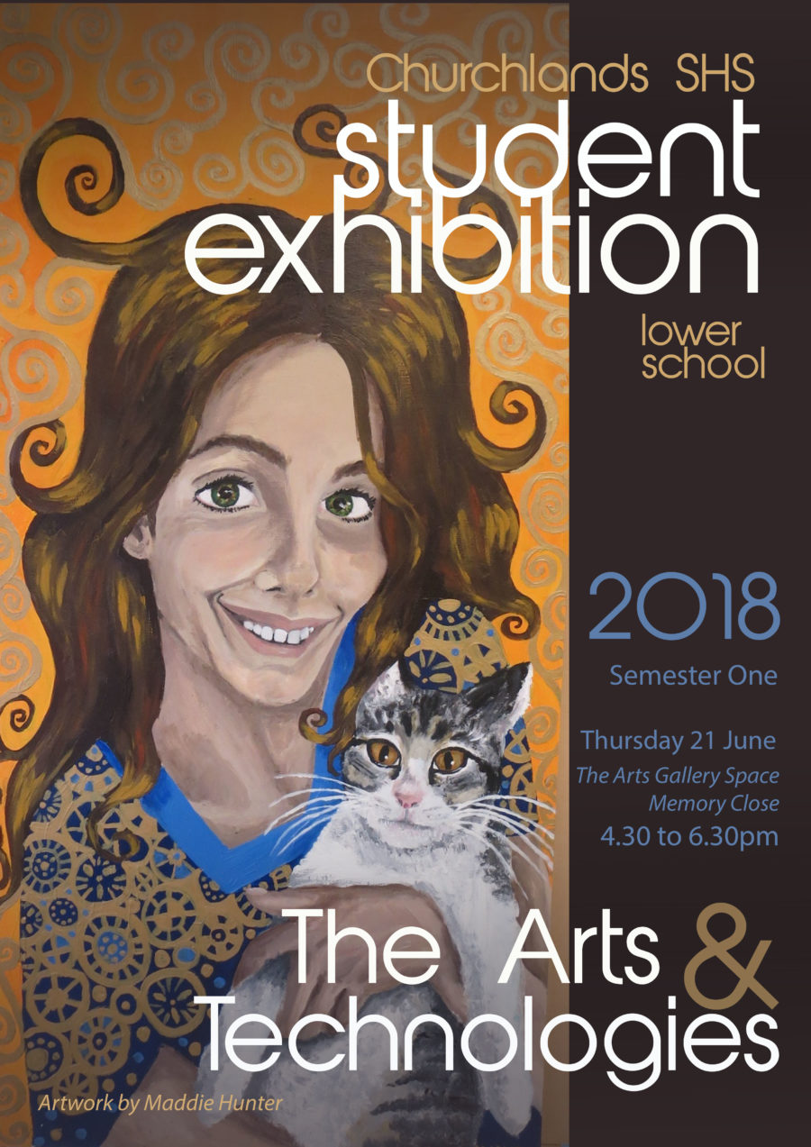 The Arts & Technologies Lower School exhibition