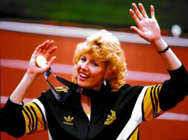 Christine Stanton 1986 Commonwealth Games Gold Medallist Edinburgh